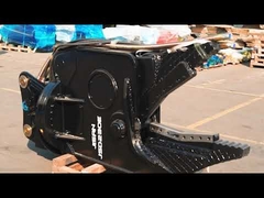 Máy xúc thủy lực cắt xe tháo dỡ