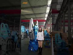 máy xúc kéo cắt kim loại