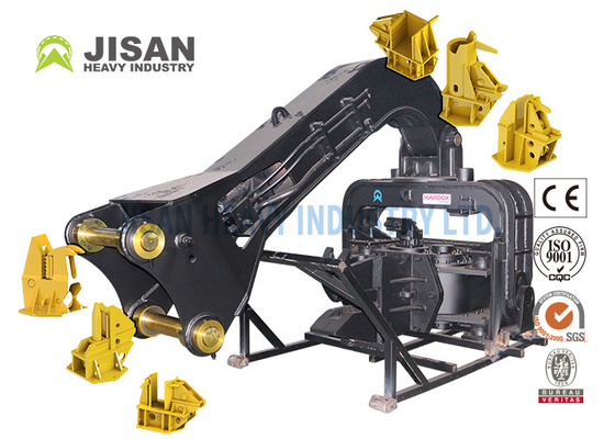 30ton 40ton Excavator gắn thủy lực Vibro tấm thép hoặc Photovoltaic xi măng đống trình điều khiển búa cho 320C Excavator