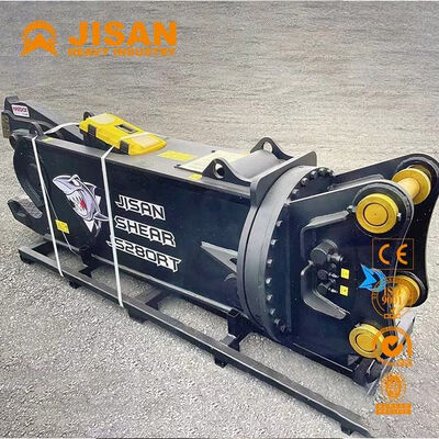 Bộ đồ 2-100 tấn Hammer Rock Breaker Thiết kế thép hợp kim với mức rung động ở mức hoặc dưới 15 M mỗi giây đảm bảo hiệu suất phá vỡ đá