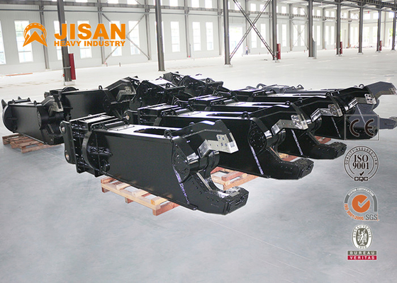 Tháo dỡ các thùng chứa bị bỏ rơi Tàu Máy nghiền quay thủy lực cho máy xúc