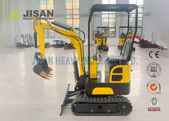 Máy đào bánh xích mini Micro Digger, Máy đào rãnh nhỏ 1 tấn
