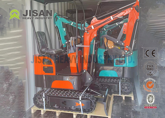 Máy đào bánh xích mini Micro Digger, Máy đào rãnh nhỏ 1 tấn