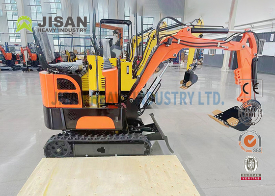 Máy đào bánh xích mini Micro Digger, Máy đào rãnh nhỏ 1 tấn