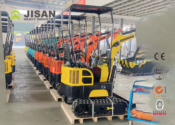 Máy đào bánh xích mini Micro Digger, Máy đào rãnh nhỏ 1 tấn