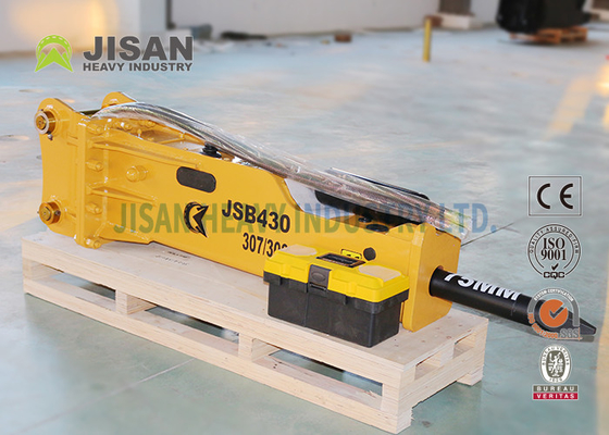 Máy cắt thủy lực máy đào bánh xích 700-1200Bpm với trang trại 5,5 2 Bagger Mini Ton