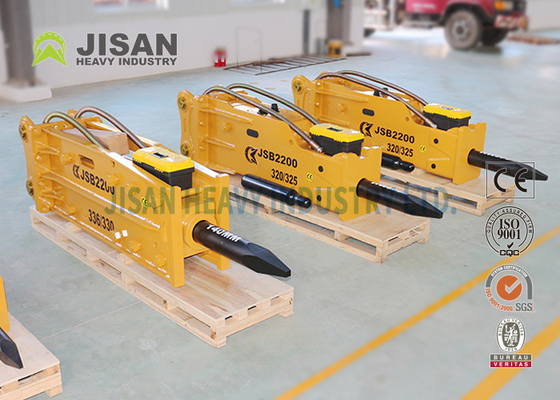 Máy cắt thủy lực máy đào bánh xích 700-1200Bpm với trang trại 5,5 2 Bagger Mini Ton