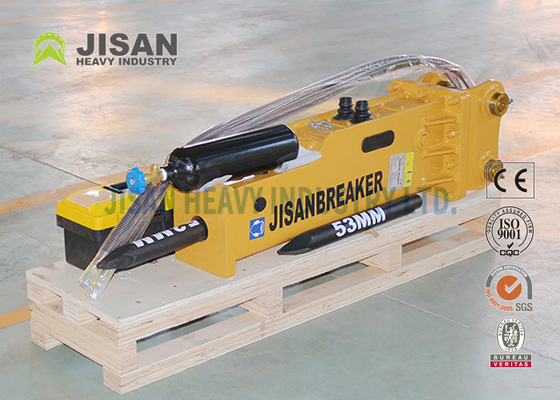 Máy cắt thủy lực máy đào bánh xích 700-1200Bpm với trang trại 5,5 2 Bagger Mini Ton
