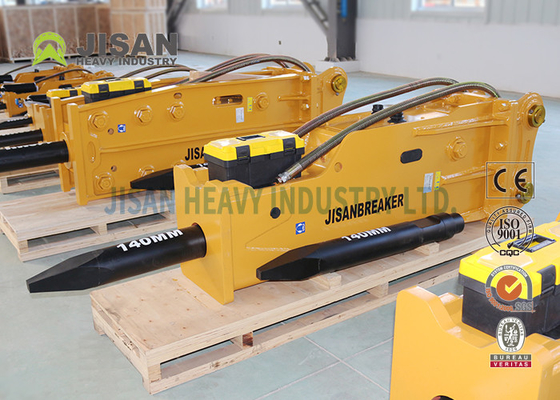 Máy cắt thủy lực máy đào bánh xích 700-1200Bpm với trang trại 5,5 2 Bagger Mini Ton