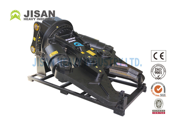 Máy xúc đào hạng nặng Kéo cắt kim loại với độ dày lưỡi 50mm Đường kính xi lanh 100mm