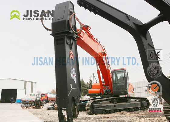 Hydraulic Demolition Concrete Crusher Shears Excavator Pulverizer Hydraulic Shear cho máy đào mini