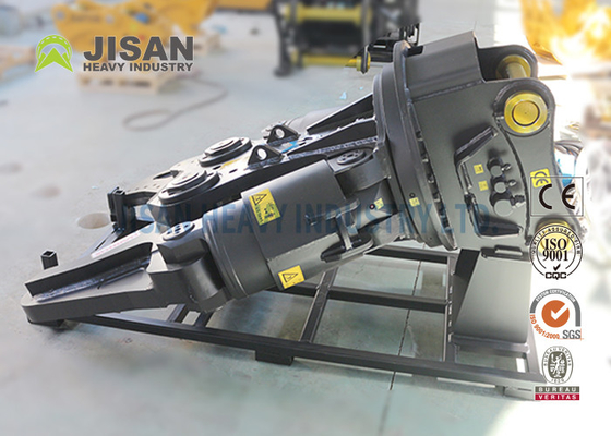 Máy đào Hydraulic Shear Jaw Pc200-7 Máy đào Tải phá hủy Vevor Hai xi lanh Hydraulic Scrap Metal Shear Tool