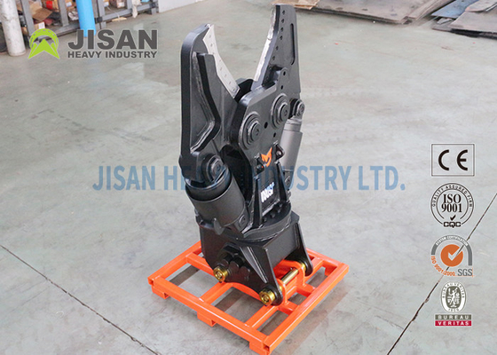 Máy đào Hydraulic Shear Jaw Pc200-7 Máy đào Tải phá hủy Vevor Hai xi lanh Hydraulic Scrap Metal Shear Tool