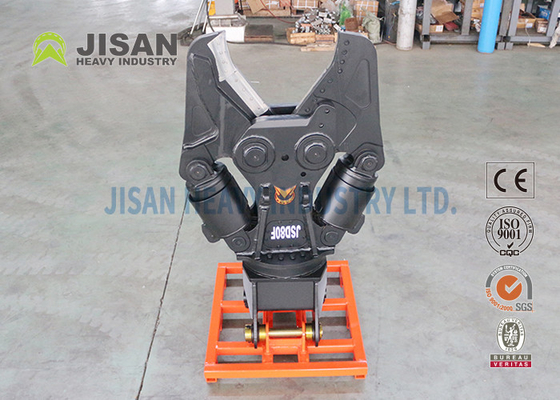 Máy đào Hydraulic Shear Jaw Pc200-7 Máy đào Tải phá hủy Vevor Hai xi lanh Hydraulic Scrap Metal Shear Tool