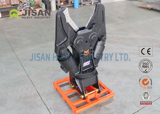 Máy đào Hydraulic Shear Jaw Pc200-7 Máy đào Tải phá hủy Vevor Hai xi lanh Hydraulic Scrap Metal Shear Tool