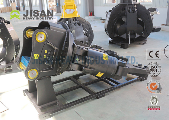 Máy đào Hydraulic Shear Jaw Pc200-7 Máy đào Tải phá hủy Vevor Hai xi lanh Hydraulic Scrap Metal Shear Tool