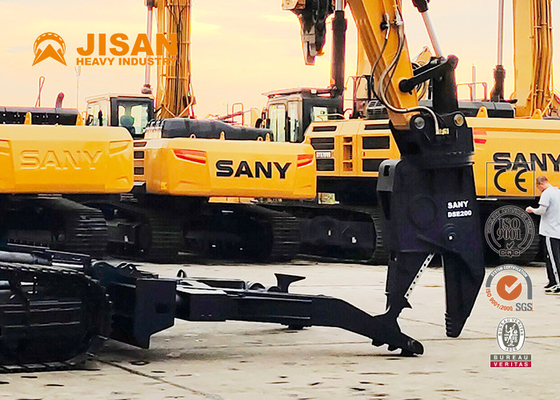 Jisan Hardox Demolition Shear cho máy đào Đơn xi-lanh cắt xe máy Shear thủy lực phế liệu kim loại Shears