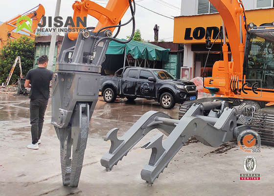 Pc310lc-5 Hydraulic Steel Shear Excavator Demolition Shear Excavator For Sale Rotating Scrap Shears Xe tải xe hơi E