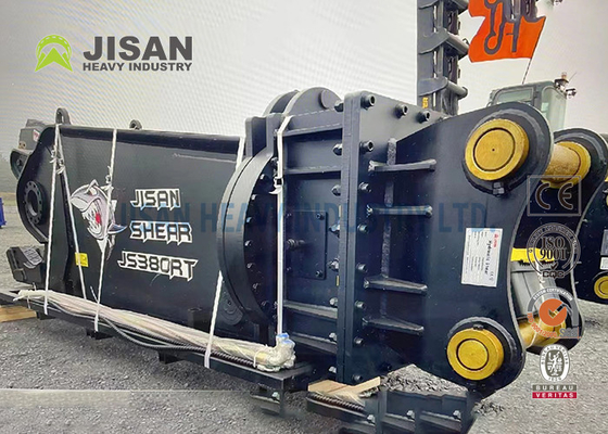 Teyun Tycs450rt Hydraulic Shear Máy đào bền Máy cắt kim loại để cắt và phục hồi vật liệu phế liệu trên các trang web phá hủy công nghiệp