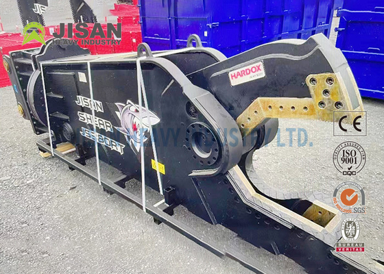 Teyun Tycs450rt Hydraulic Shear Máy đào bền Máy cắt kim loại để cắt và phục hồi vật liệu phế liệu trên các trang web phá hủy công nghiệp