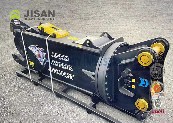 Teyun Tycs450rt Hydraulic Shear Máy đào bền Máy cắt kim loại để cắt và phục hồi vật liệu phế liệu trên các trang web phá hủy công nghiệp