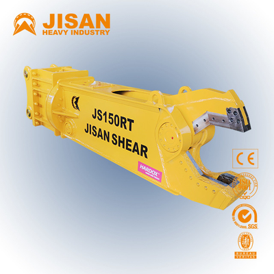 Nhanh và dễ dàng thay thế lưỡi cắt và phục hồi vật liệu phế liệu bằng máy cắt thủy lực Teyun Tycs450rt cho máy đào