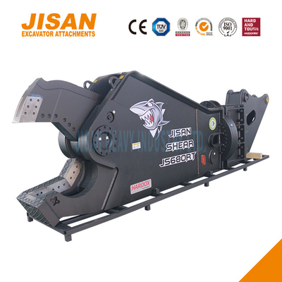 Đặt lại lưỡi dao nhanh cắt và phục hồi vật liệu phế liệu bằng dao kéo kim loại máy đào Teyun Tycs450rt