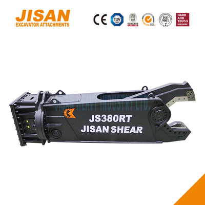 360 độ quay thủy lực Excavator Cây cắt kim loại để phục hồi vật liệu phế liệu