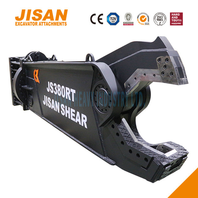 360 độ quay thủy lực Excavator Cây cắt kim loại để phục hồi vật liệu phế liệu