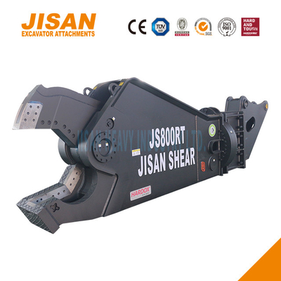 JS800RT máy đào dao kim loại lý tưởng cho cắt thép hạng nặng với cài đặt cánh tay 80-110 tấn