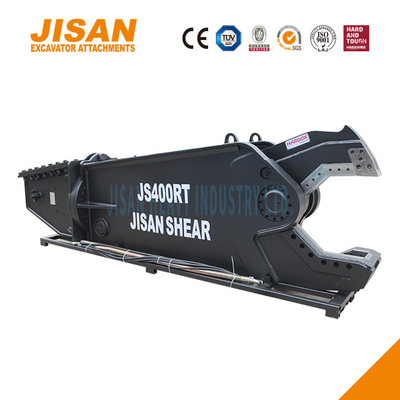Kéo cắt kim loại JS400RT cho máy xúc - Giải pháp tối ưu để cắt và thu hồi phế liệu