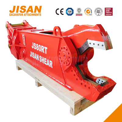 Kéo cắt kim loại JS400RT cho máy xúc - Giải pháp tối ưu để cắt và thu hồi phế liệu