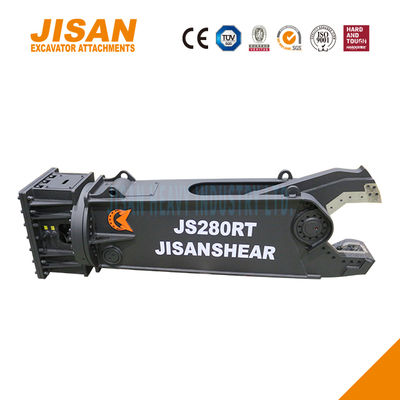 Kéo cắt kim loại máy xúc xoay 360 độ và tăng kích thước xi-lanh để đạt hiệu quả tối đa