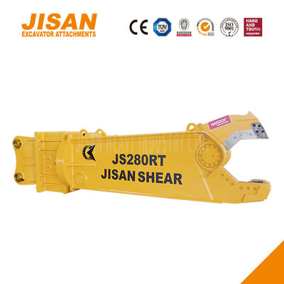 Kéo cắt kim loại máy xúc xoay 360 độ và tăng kích thước xi-lanh để đạt hiệu quả tối đa