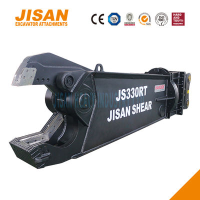 Kéo cắt kim loại máy xúc xoay 360 độ và tăng kích thước xi-lanh để đạt hiệu quả tối đa