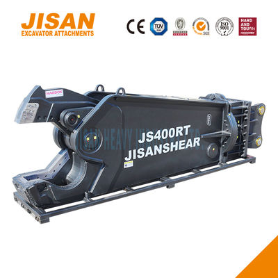 Kéo cắt kim loại máy xúc xoay 360 độ và tăng kích thước xi-lanh để đạt hiệu quả tối đa