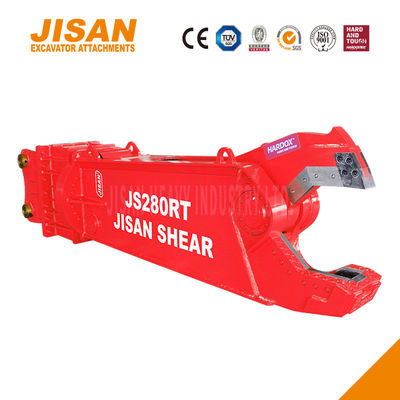 Kéo cắt kim loại máy xúc xoay 360 độ và tăng kích thước xi-lanh để đạt hiệu quả tối đa