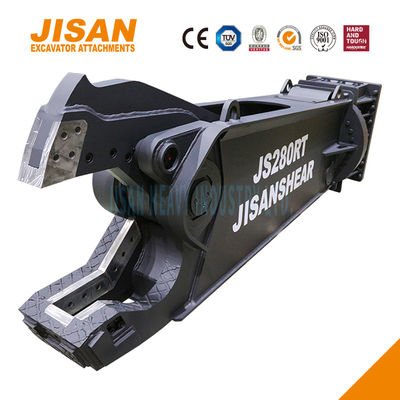 Kéo cắt kim loại máy xúc xoay 360 độ và tăng kích thước xi-lanh để đạt hiệu quả tối đa