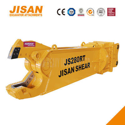 Kéo cắt kim loại máy xúc xoay 360 độ và tăng kích thước xi-lanh để đạt hiệu quả tối đa