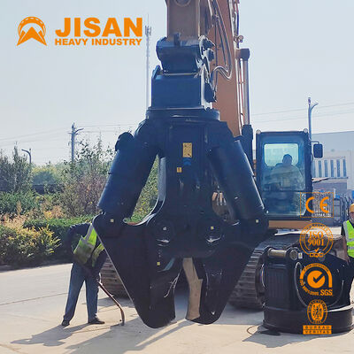 Máy cắt kim loại khoan đa năng với hàm mở rộng và xi lanh năng lượng mạnh mẽ để tái chế và phá hủy bê tông