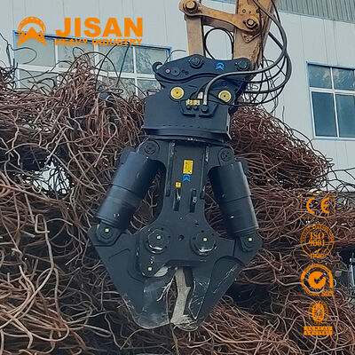 Máy cắt kim loại khoan đa năng với hàm mở rộng và xi lanh năng lượng mạnh mẽ để tái chế và phá hủy bê tông