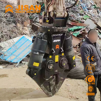 Máy cắt kim loại khoan đa năng với hàm mở rộng và xi lanh năng lượng mạnh mẽ để tái chế và phá hủy bê tông