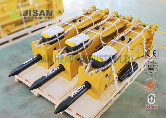 Máy phá đá hạng nặng cho máy xúc, búa phá đá phù hợp cho các dự án khai thác mỏ, khai thác đá, xây dựng và kỹ thuật dân dụng