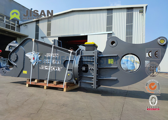 Nhà máy Cửa hàng phế liệu quay thủy lực bằng thép Eagle Shear cho máy xúc