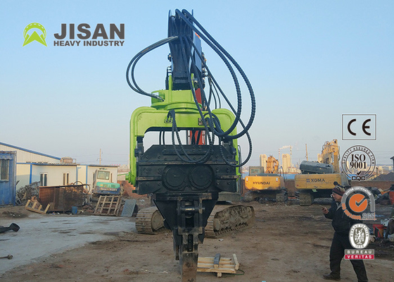 Máy xúc 40-65 tấn gắn Bộ điều khiển cọc tấm thủy lực / Búa Vibro
