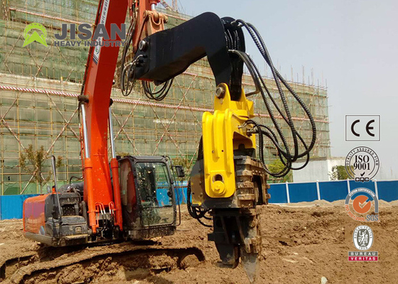Máy xúc 40-65 tấn gắn Bộ điều khiển cọc tấm thủy lực / Búa Vibro