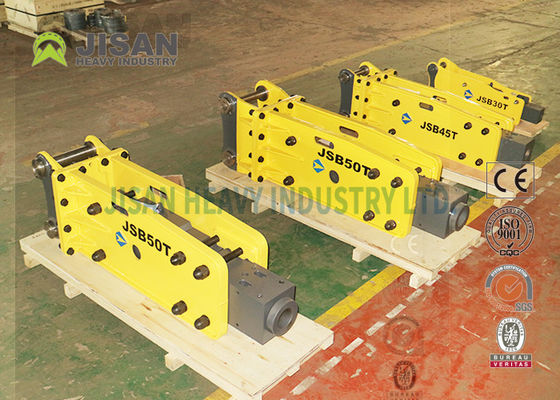 Máy khoan 30-40 tấn  Máy khoan đập đá Hammer Chuck 155mm Đối với PC300 PC400