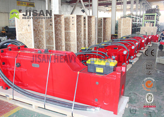 Phần đính kèm máy phá bê tông SB40 Loại hộp Búa đá thủy lực cho máy xúc