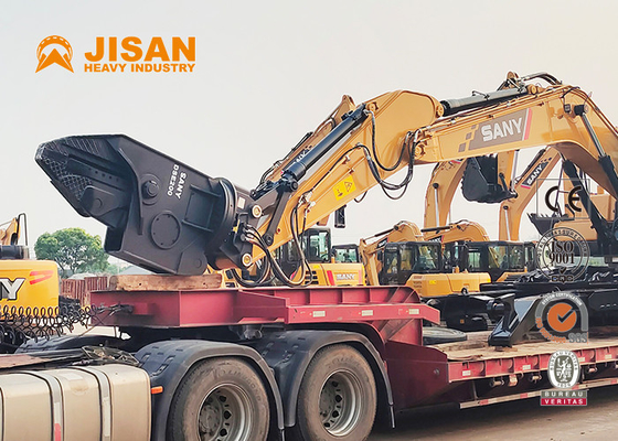 Kéo cắt thủy lực ô tô thải cơ khí cho máy xúc 6-40 tấn