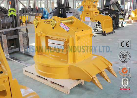 Nam châm điện nâng thủy lực tròn 1600kg 3600lb 1,2m 47in cho phế liệu kim loại cần cẩu